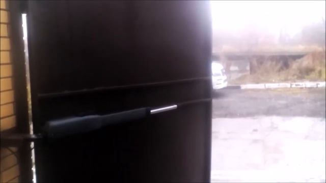 Правильная установка автоматики на распашные ворота, тяжелые ворота смотреть онлайн