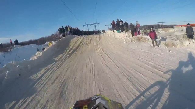 2017/02/05. Чкаловский мотокросс. 125 шипы мужчины. Степан Бурдаков. Старт. смотреть онлайн