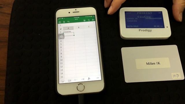 Apple iOS iPhone - HID on Bluetooth - using CouCou - read NFC/RFID data смотреть онлайн