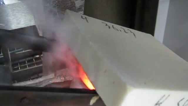 ППУ ЭКОТЕРМИКС Тест на горючесть М1 смотреть онлайн