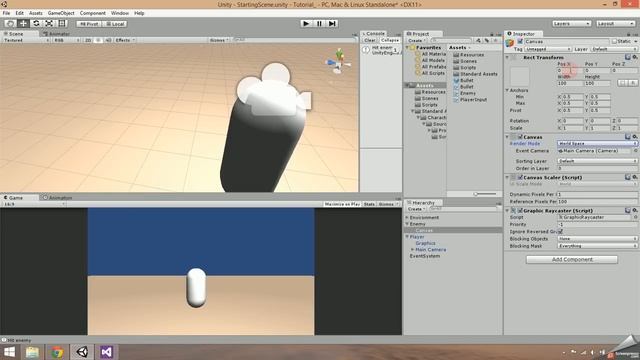 Unity 4.6 UI Tutorial - World Space Health Bars (+Projectiles) смотреть онлайн