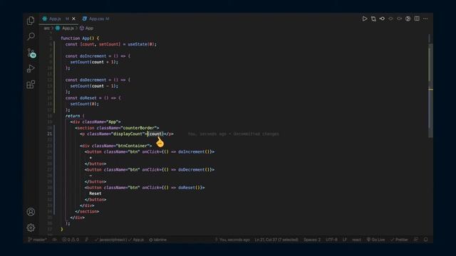 letsCreate: The React Counter App смотреть онлайн