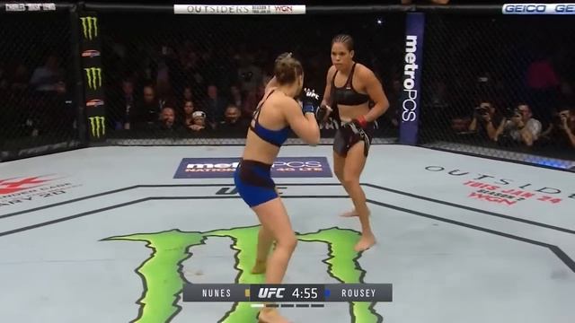 Amanda Nunes Vs Ronda Rousey
