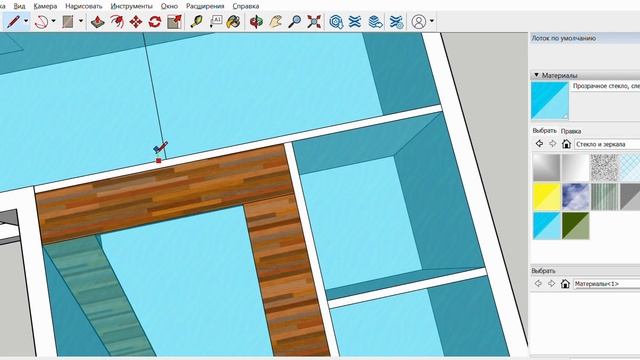 проект виллы 10 на 10 SketchUp смотреть онлайн