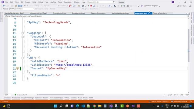 IDX10653 : The Encryption algorithm 'System.String' require a key size of at least 'System.Int32' смотреть онлайн