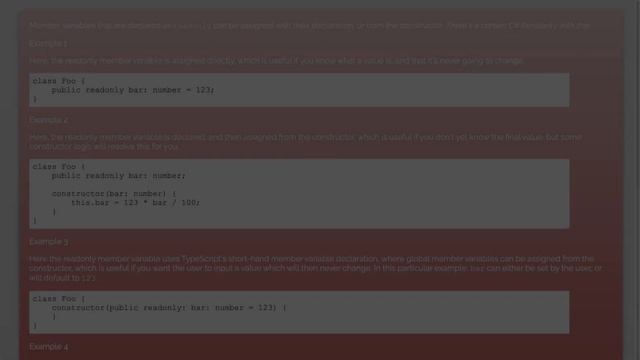 TypeScript: Why am I able to modify `readonly` property in constructor? смотреть онлайн