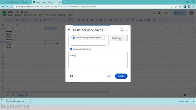 GOOGLE SHEETS - PYTHON ENTEGRASYONU // GOOGLE SHEETS'DEN PYTHON İLE VERİ ÇEK ! смотреть онлайн