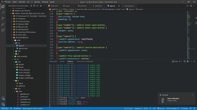 SASS GULP смотреть онлайн