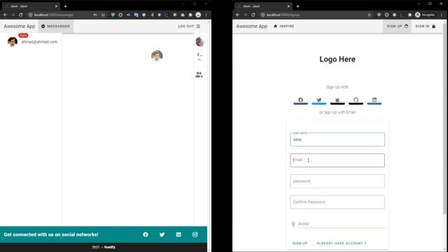 Simple Chat App Nodejs graphQl Vuejs смотреть онлайн