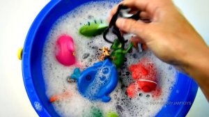 Lots of Wild Sea Animals Toys - Learn Animals Names for Kids