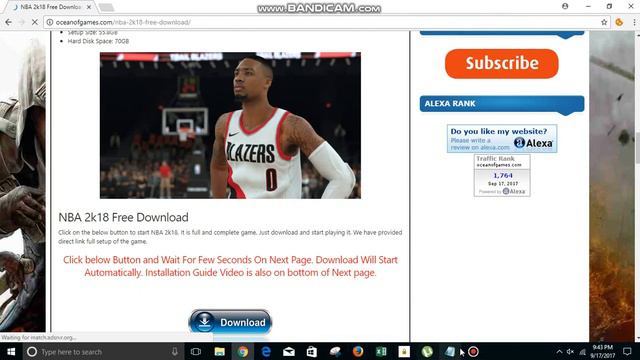 HOW TO DOWNLOAD NBA 2K18 FOR FREE PC 2017 смотреть онлайн