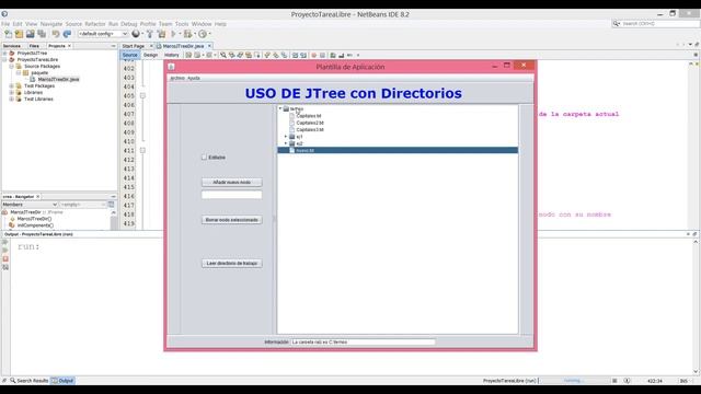 JTree con directorios y archivos смотреть онлайн