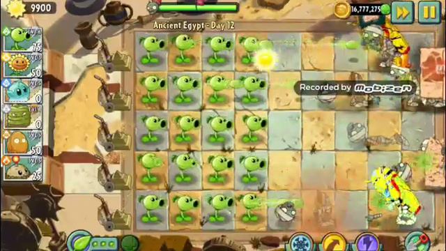 Горохострел-6LVL VS Лепесткамёт-6LVL уровень 12 пустыня смотреть онлайн