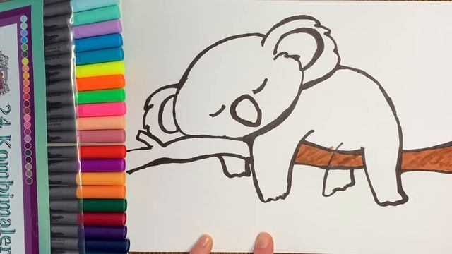 Easy steps to draw a Coala смотреть онлайн