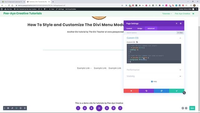 How To Style and Customize The Divi Menu Module Dropdown Submenu смотреть онлайн