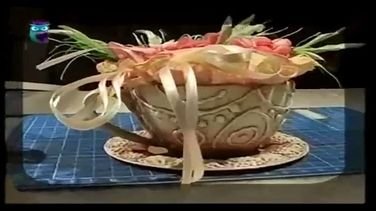 Делаем винтажную игольницу из старой чашки и украшаем ее кружевом. Мастер класс. Наташа Фохтина