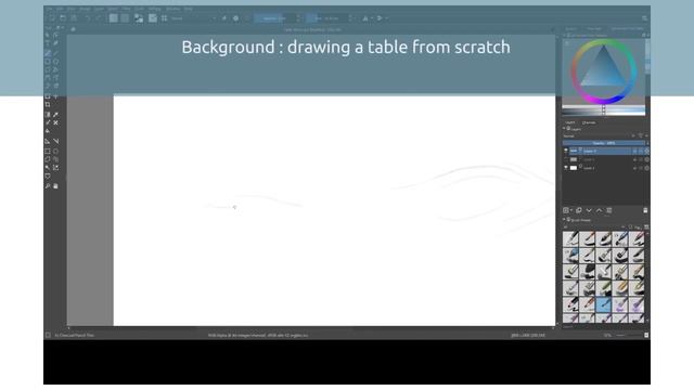 Coffee Cup - 18 sec Animation test in OpenToonz - background in Krita смотреть онлайн