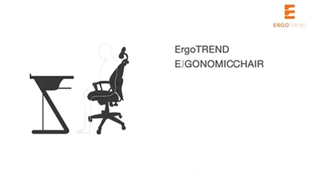 เก้าอี้เพื่อสุขภาพเออร์โกรเทรน ErgoTrend Ergonomic Chair смотреть онлайн