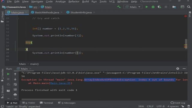 Try and Catch in java explained in Hindi | Java course for beginners in Hindi Part - 19 смотреть онлайн