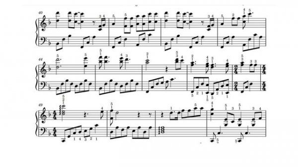 Sound  of Silence / Piano Sheet Music/ Simon & Garfunkel /  by  SangHeart Play