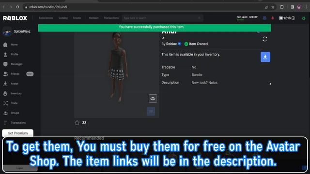 (FREE ITEMS) HOW TO GET 8 FREE BUNDLES [ROBLOX] смотреть онлайн