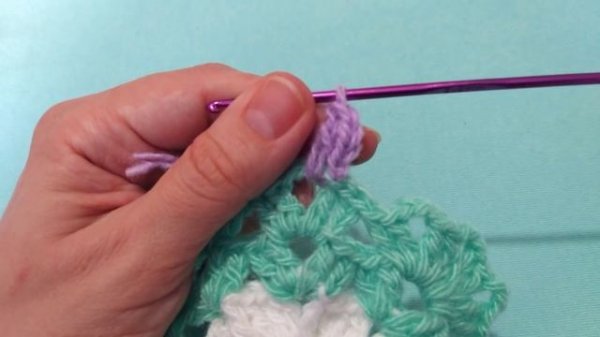 Квадратная сидушка крючком. Вязание крючком для начинающих. Крючок 2019.