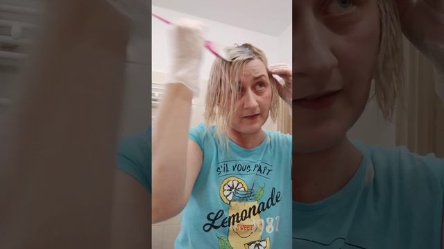 @blondzi9390 Popielaty Blond. Tonowanie Blond Wella Color Touch 10/6,9/16,woda 1.9%.