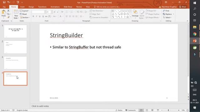String - StringBuffer - StringBuilder смотреть онлайн