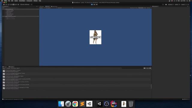 Unity + LeoEcs + UI + GameObject - часть 1