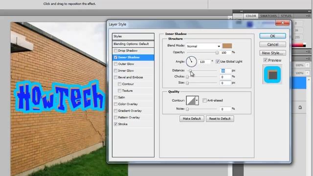 How to Draw Graffiti on the Street Walls via Photoshop смотреть онлайн