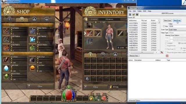 Legends of Aethereus MONEY HACK using Cheat Engine 6.3 смотреть онлайн