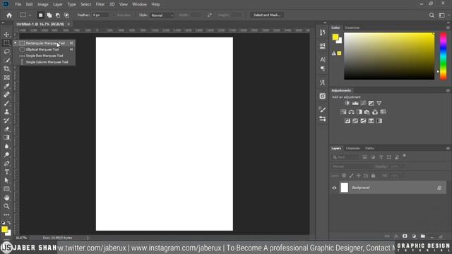 Photoshop Bangla Tutorial : Rectangular marquee tool смотреть онлайн