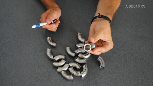 Отвод нержавеющий 90 градусов ГОСТ 17375-2001 AISI 304 смотреть онлайн