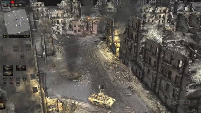 Battle of Cologne 2/3 | Gameplay | CTA - Gates of Hell: Ostfront смотреть онлайн