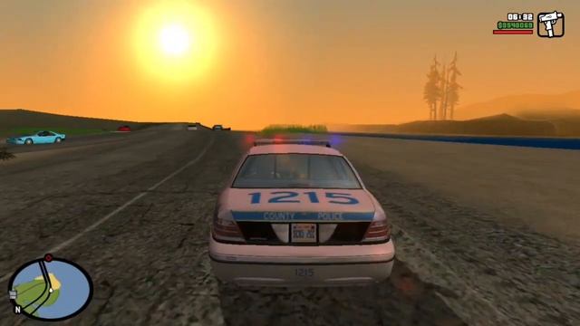 GTA SA ANDROID FORD VICTORIA POLICE LAPD смотреть онлайн