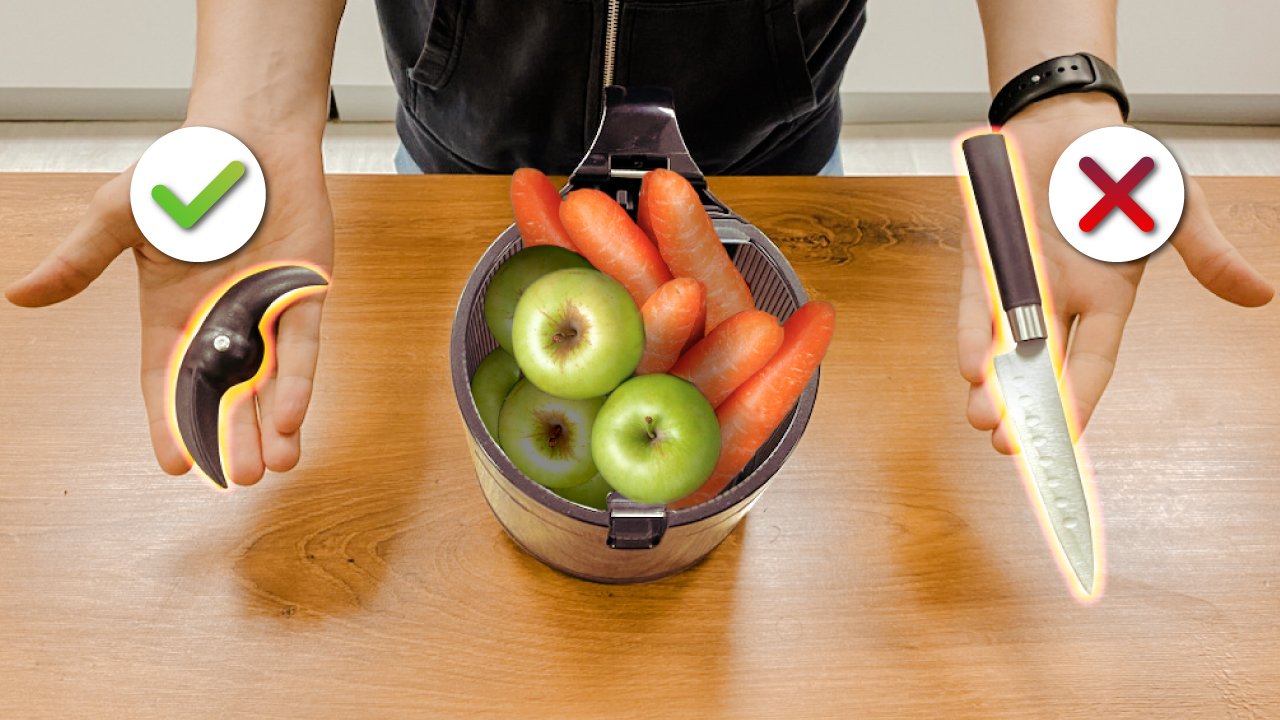 Соковыжималка-измельчитель Hurom M 100 | Витаминный сок и рецепт молочного коктейля смотреть онлайн