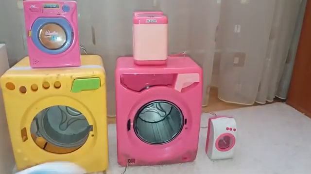 Стираем одежду в семи  стиральных машинок - Seven Washing Machines