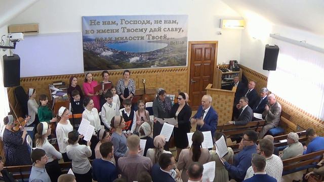 Бог мой, Ты - скала моя, - хоровое пение смотреть онлайн