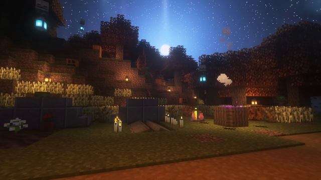 ? Minecraft Halloween Ambience W/C418 Music Box | 8 Hours