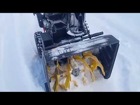 Снегоуборщик Huter 4800B #приколы #смех