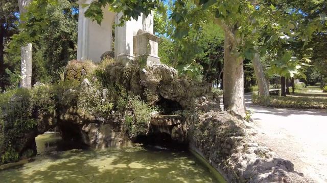 Rome guided tour ➧ Villa Borghese (1) [4K Ultra HD] смотреть онлайн