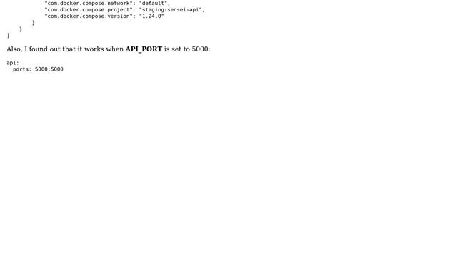Docker container can't connect to another using a docker network смотреть онлайн