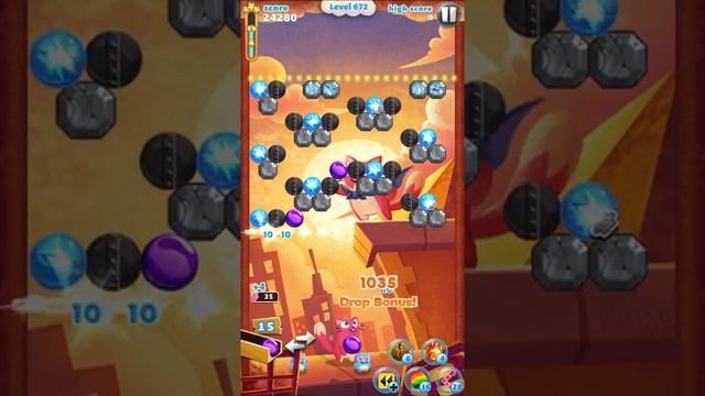 Bubble Mania level 672 смотреть онлайн