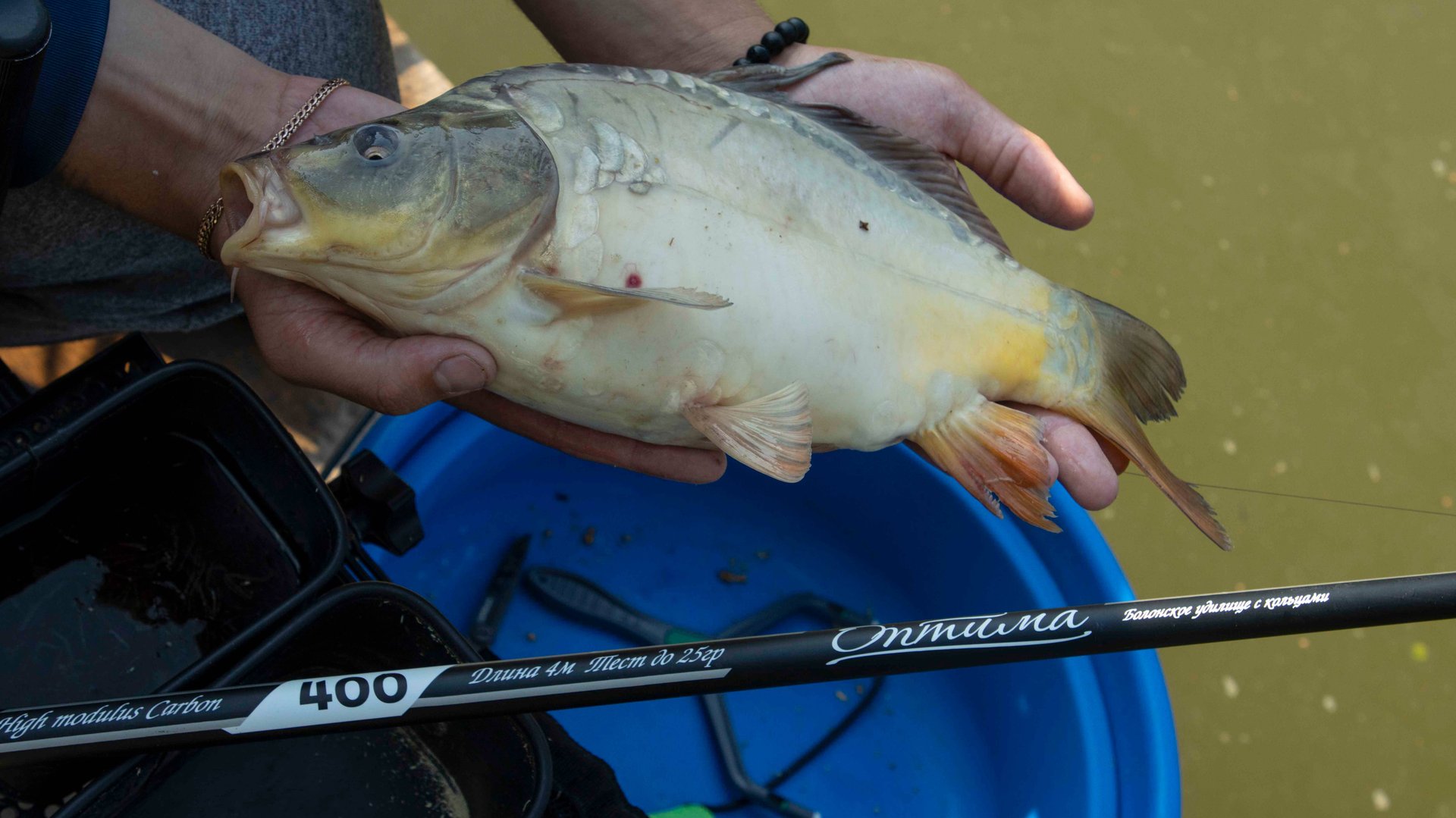 Волжанка Оптима - поплавочное удилище с кольцами