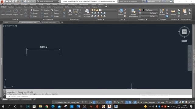 AUTOCAD DWT : Etape 14-2 Style de cote Annotatif смотреть онлайн