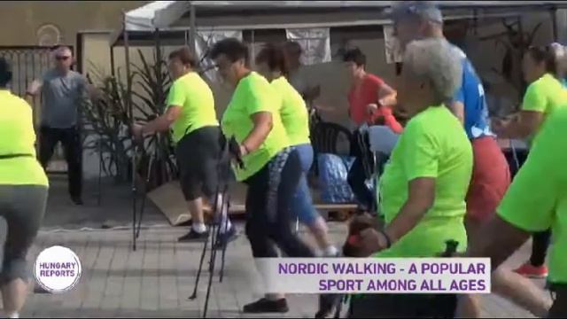 Nordic Walking - a popular sport among all ages смотреть онлайн