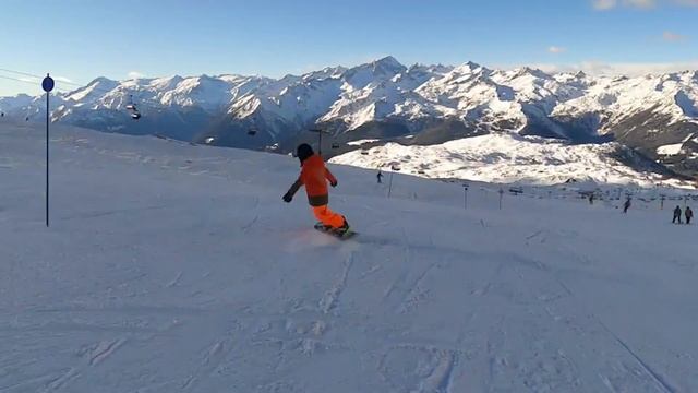 Крутые ПОКАТУШКИ НА СНОУБОРДЕ и лыжах на горнолыжном курорте в ИТАЛИИ | ART STRIM смотреть онлайн