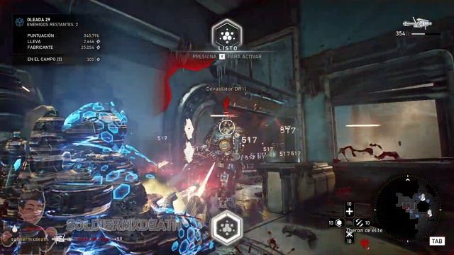 Gears 5 Horda Maestro Turbina Artillero sin usar casillero de armas (14th run) смотреть онлайн