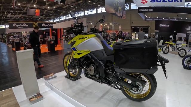 Suzuki V-Strom 1050 DE new model 2023 adventure sport touring offroad bike VStrom walkaround K0532 смотреть онлайн