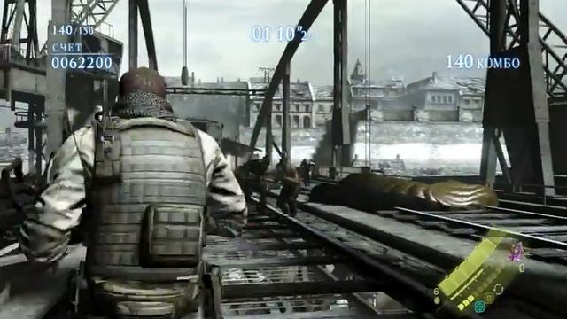 Resident evil 6. Наёмники соло. Стальной зверь. Пирс Нивенс 1159к смотреть онлайн
